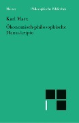 Cover-Bild zum Titel 'Ökonomisch-philosophische Manuskripte' von 'Karl Marx'