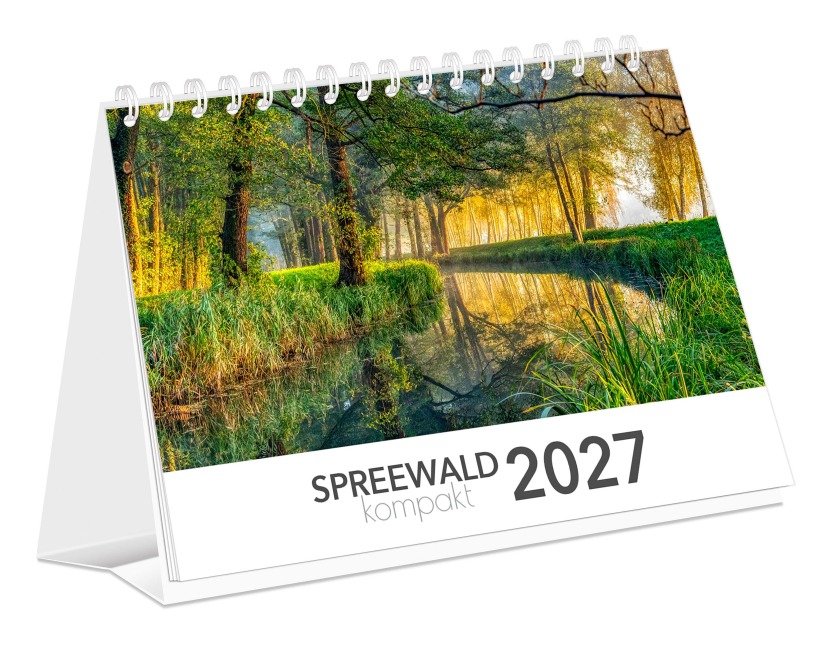 Kalender Spreewald kompakt - Peter Becker 2027 - K4 Verlag, Peter Becker