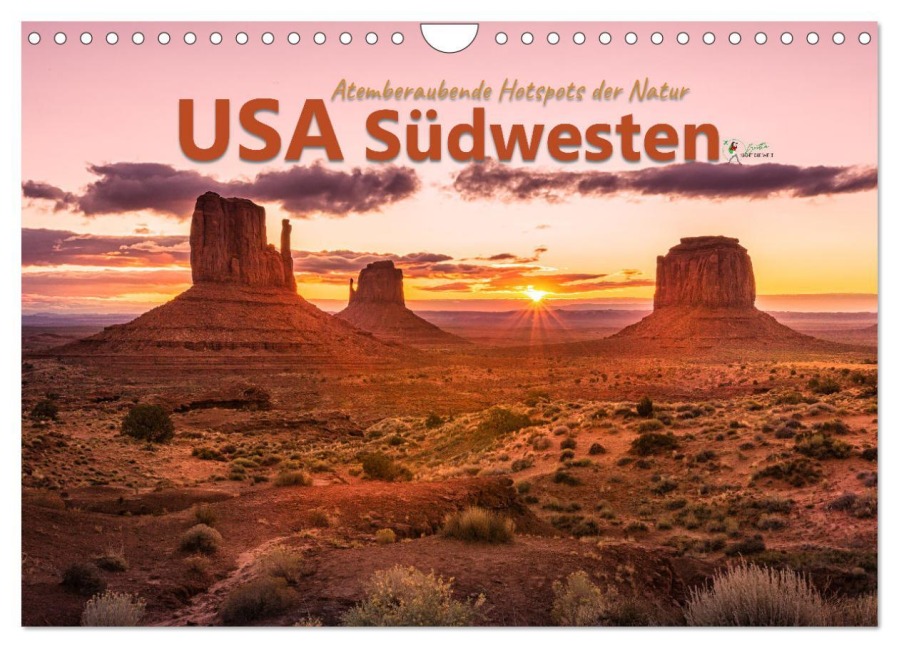 USA Südwesten - Atemberaubende Hotspots der Natur (Wandkalender 2026 DIN A4 quer), CALVENDO Monatskalender - Brittasiehtdiewelt Lieder