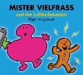 Cover-Bild zum Titel 'Mister Vielfraß und der Lebkuchenmann' von 'Roger Hargreaves'
