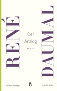 Cover-Bild zum Titel 'Der Analog' von 'René Daumal'
