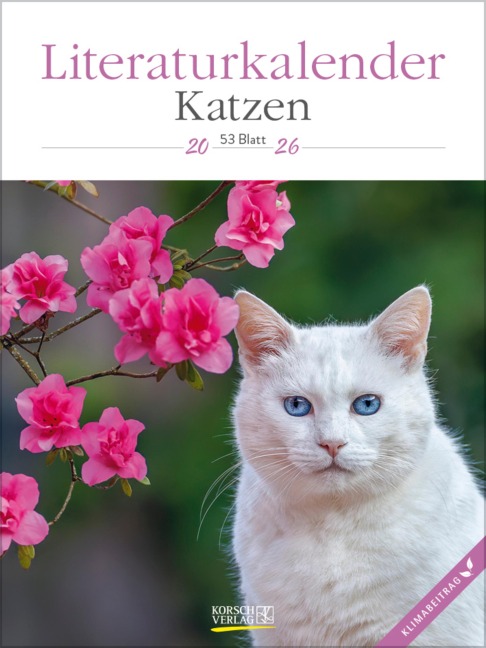 Literaturkalender Katzen 2026 - 