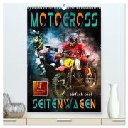 Cover-Bild zum Titel 'Motocross Seitenwagen - einfach cool (hochwertiger Premium Wandkalender 2026 DIN A2 hoch), Kunstdruck in Hochglanz' von 'Peter Roder'