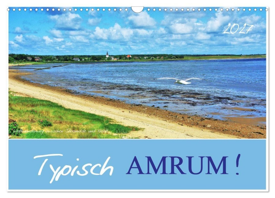 Typisch Amrum! (Wandkalender 2027 DIN A3 quer), CALVENDO Monatskalender - Jutta Heußlein