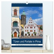 Cover-Bild zum Titel 'Türen und Portale in Pirna (hochwertiger Premium Wandkalender 2026 DIN A2 hoch), Kunstdruck in Hochglanz' von 'Gerold Dudziak'