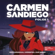 Cover-Bild zum Titel 'Folge 1: Die Entstehung von Carmen Sandiego - Teil 1-3 (Das Original-Hörspiel zur Serie)' von 'Marina Lemme, Angela Strunck'