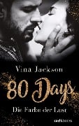 Cover-Bild zum Titel '80 Days - Die Farbe der Lust' von 'Vina Jackson'