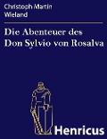 Cover-Bild zum Titel 'Die Abenteuer des Don Sylvio von Rosalva' von 'Christoph Martin Wieland'