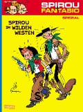Cover-Bild zum Titel 'Spirou Spezial 05. Spirou im Wilden Westen' von 'Jijé, André Franquin'