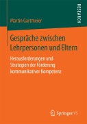 Cover-Bild zum Titel 'Gespräche zwischen Lehrpersonen und Eltern' von 'Martin Gartmeier'