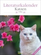 Cover-Bild zum Titel 'Literaturkalender Katzen 2026' von ''