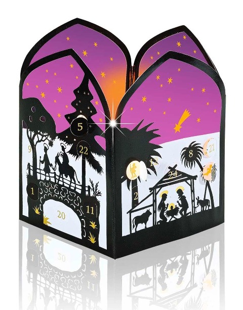 Adventskalender-Laterne - 