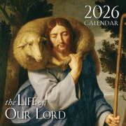 Cover-Bild zum Titel '2026 Life of Our Lord Wall Calendar' von 'Holy Evangelists'