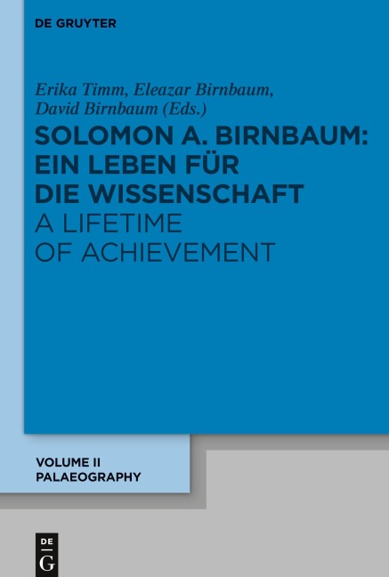 Paläographie / Palaeography - 