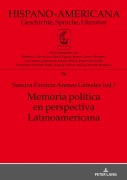Cover-Bild zum Titel 'Memoria política en perspectiva Latinoamericana' von ''