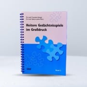 Cover-Bild zum Titel 'Heitere Gedächtnisspiele im Großdruck 3' von 'Franziska Stengel'