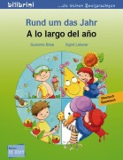 Cover-Bild zum Titel 'Rund um das Jahr. Kinderbuch - A lo largo ddel ano' von 'Susanne Böse, Sigrid Leberer'