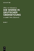 Cover-Bild zum Titel 'Philo von Alexandria: Die Werke in deutscher Übersetzung. Band 7' von 'Philo von Alexandria'