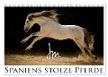 Spaniens stolze Pferde (Tischkalender 2024 DIN A5 quer), CALVENDO Monatskalender - Julia Moll