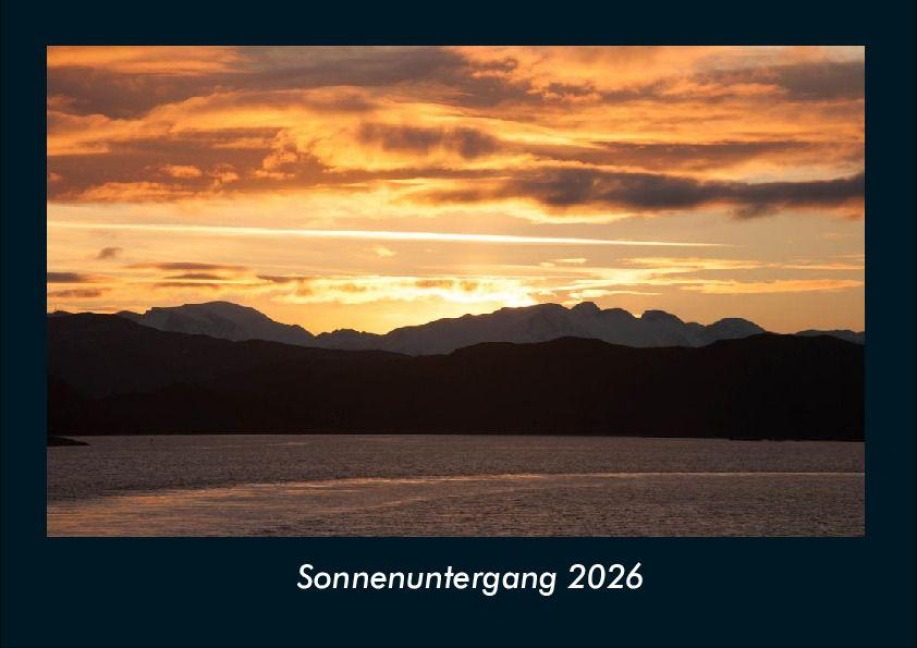 Sonnenuntergang 2026 Fotokalender DIN A4 - Tobias Becker