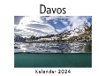 Davos (Wandkalender 2024, Kalender DIN A4 quer, Monatskalender im Querformat mit Kalendarium, Das perfekte Geschenk) - Anna Müller