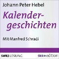 Cover-Bild zum Titel 'Kalendergeschichten' von 'Johann Peter Hebel'