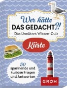 Cover-Bild zum Titel 'Wer hätte das gedacht?! Das Unnützes Wissen-Quiz Küste' von 'Bärbel Wolfmeier'