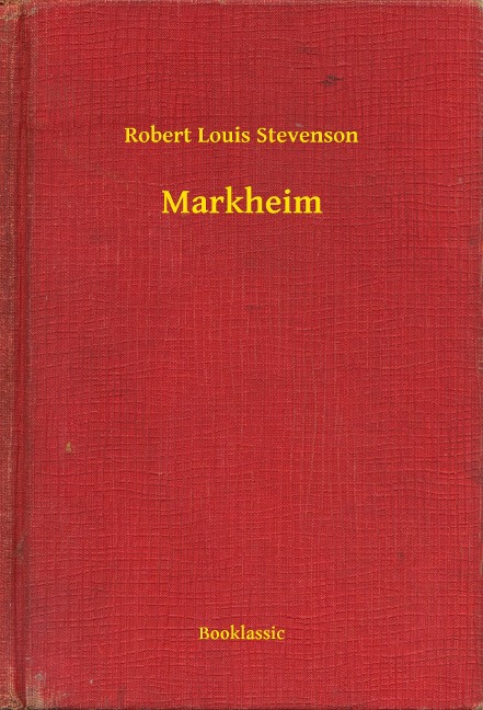 Markheim - Robert Louis Stevenson