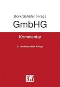 Cover-Bild zum Titel 'GmbHG' von ''