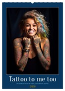 Cover-Bild zum Titel 'Tattoo to me too (Wandkalender 2026 DIN A2 hoch), CALVENDO Monatskalender' von 'Kerstin Waurick'