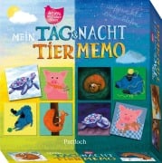 Cover-Bild zum Titel 'Mein Tag & Nacht-Tiermemo' von ''
