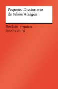 Cover-Bild zum Titel 'Pequeño Diccionario de Falsos Amigos' von 'Nadja Prinz'