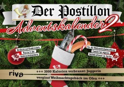 Cover-Bild zum Titel 'Der Postillon Adventskalender 2' von 'Stefan Sichermann'