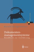Cover-Bild zum Titel 'Dokumentenmanagementsysteme' von 'Harald Klingelhöller'