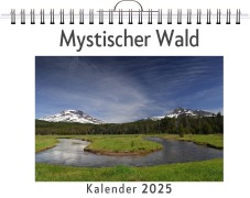 Cover-Bild zum Titel 'Mystischer Wald - (Wandkalender 2025, Kalender DIN A4 quer, Monatskalender im Querformat mit Kalendarium, das perfekte Geschenk)' von 'Ella Krause'