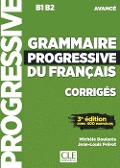Cover-Bild zum Titel 'Grammaire progressive du français. Niveau avancé - 3ème édition. Lösungsheft' von ''
