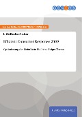 Cover-Bild zum Titel 'Efficient Consumer Response 2009' von 'I. Zeilhofer-Ficker'