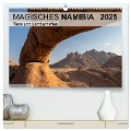 Magisches Namibia - Tiere und Landschaften (hochwertiger Premium Wandkalender 2025 DIN A2 quer), Kunstdruck in Hochglanz - Silvia Trüssel