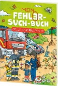 Mein Fehler-Such-Buch - Polizei und Feuerwehr - 