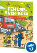Cover-Bild zum Titel 'Mein Fehler-Such-Buch - Polizei und Feuerwehr' von ''