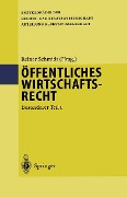 Cover-Bild zum Titel 'Öffentliches Wirtschaftsrecht' von ''