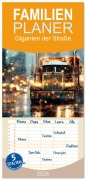 Cover-Bild zum Titel 'Familienplaner 2026 - Giganten der Straße mit 5 Spalten (Wandkalender, 21 x 45 cm) CALVENDO' von 'Steffen Gierok-Latniak'