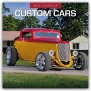 Cover-Bild zum Titel 'Custom Cars - Umgebaute Autos 2026 - 16-Monatskalender' von 'Robin Red'
