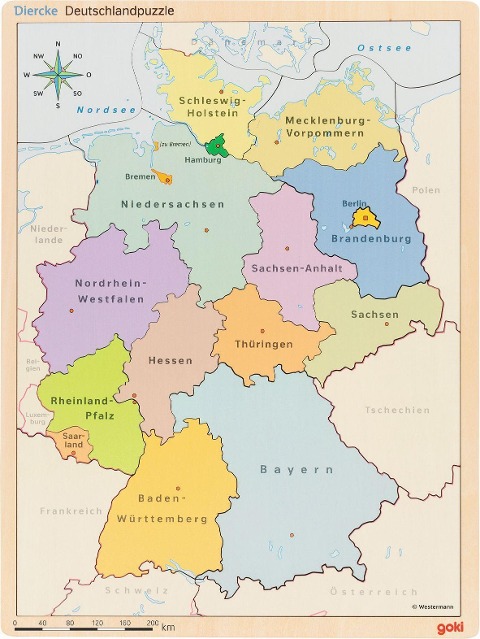 Puzzle im Puzzle Deutschland - 
