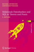 Cover-Bild zum Titel 'Relationale Datenbanken und SQL in Theorie und Praxis' von 'Günter Matthiessen, Michael Unterstein'
