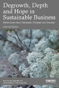 Cover-Bild zum Titel 'Degrowth, Depth and Hope in Sustainable Business' von 'Iana Nesterova'