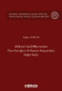 Cover-Bild zum Titel 'Mülkiyet Hakki Bakimindan Para Alacaginin Enflasyon Karsisindaki Deger Kaybi Ciltli' von 'Dagca Durgun'