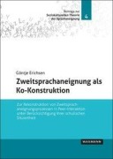 Cover-Bild zum Titel 'Zweitsprachaneignung als Ko-Konstruktion' von 'Göntje Erichsen'