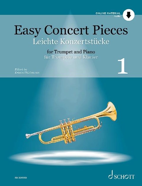 Easy Concert Pieces Band 1. Trompete und Klavier - 