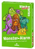 Cover-Bild zum Titel 'black stories junior Monster-Alarm' von 'Corinna Harder'